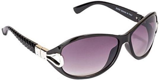 PIRASO UV Protection Oval Full-frame Violet Sunglasses (Women) - Medium