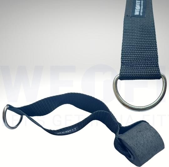 Werfit Navy Blue Nylon D Lock Door Anchor for Resistance Toning Tube and Fitness Bands Resistance Tube