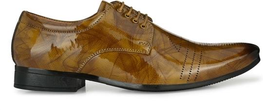 John Karsun Men Tan Formal Shoes