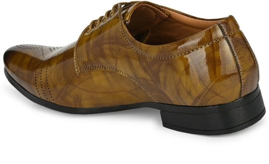 John Karsun Men Tan Formal Shoes