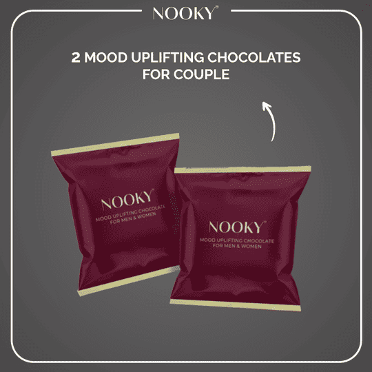 Nooky Connect Condom Kit (3-in-1) - Chocolate, Condoms & Mood Cards for couples
