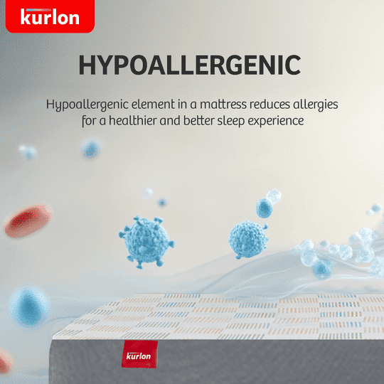 Kurl-On Dual Mattress | Dual Comfort | Soft & Firm Support | Dual Reversible Mattress | High Resilience (HR) Foam | Double Size Bed Mattress | 72x48x6 | 10 Yrs Warranty