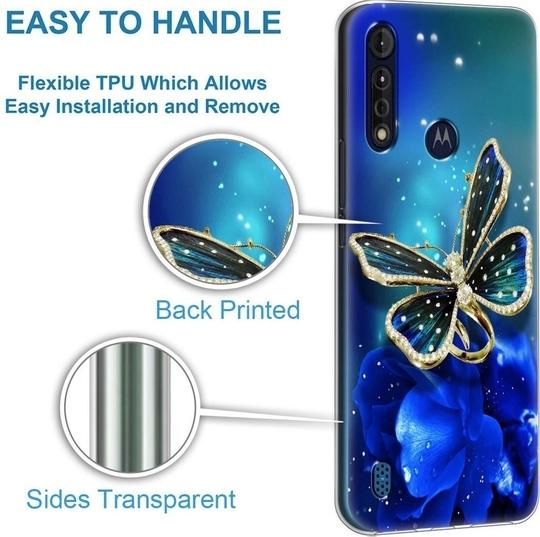 Fashionury Back Cover for Motorola Moto G8 Power Lite (Multicolor, Grip Case, Silicon, Pack of: 1)