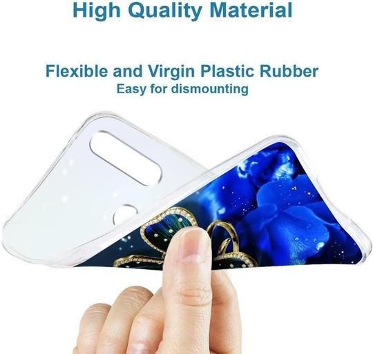 Fashionury Back Cover for Motorola Moto G8 Power Lite (Multicolor, Grip Case, Silicon, Pack of: 1)