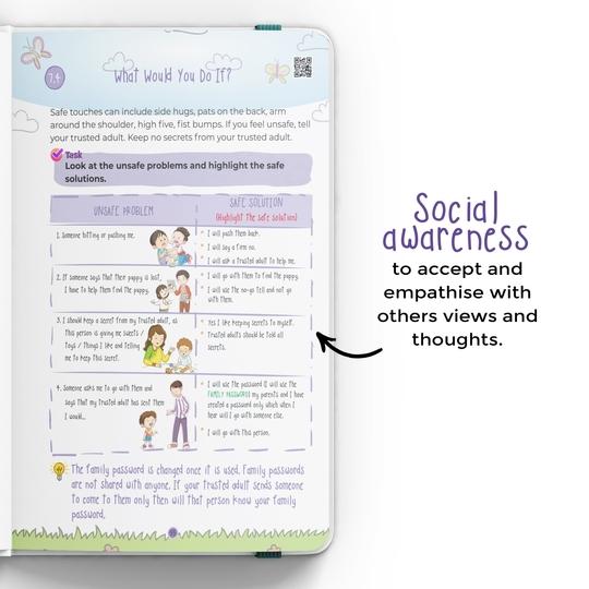 SAAR Education (I) Pvt. Ltd. Learning Skills for Life - Grade 2 by Saar Education | 60+ Social Emotional Activities for Kids | Build Confidence, Growth Mindset & Friendships | Age 5-7 Workbook