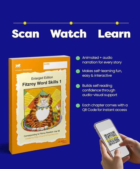 SAAR Education (I) Pvt. Ltd. Fitzroy Word Skills Level-1 by Saar Education