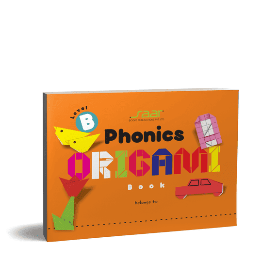 SAAR Education (I) Pvt. Ltd. Origami B by Saar Education Paper Folding Craft Book for Kids Age 5 - 7