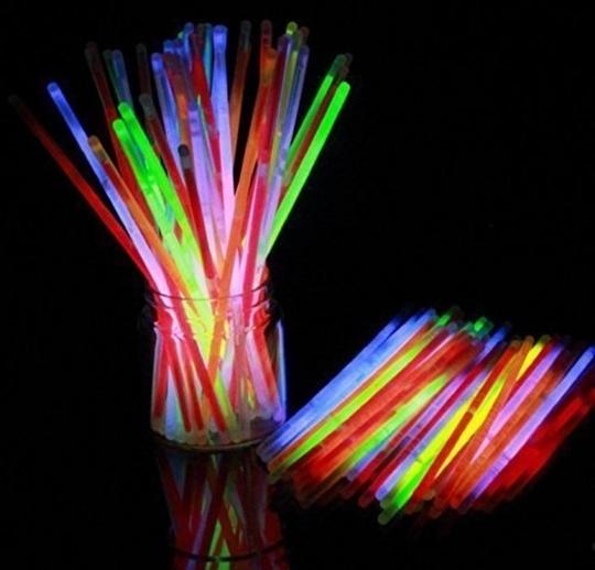 Kunya Glow Stick , Glow Stick Bracelets, Colors Party Favors Supplies Light up Toys Glow Sticks Mixed Colors 100pcs Sticks
