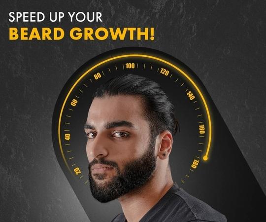 Urban Gabru Beard Booster Growth Oil for Men | Enriched with Natural Herbs & Jadibuti (60 ml) | Thicker & Longer Beard - 60 ml