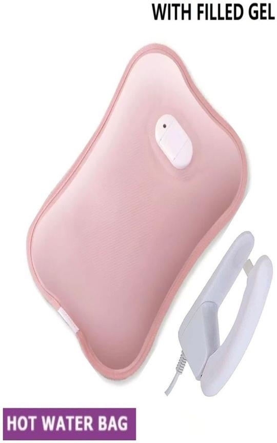 Aelency Hot Water Bag,Electric Heating Pad | 6 Layer Pain Relief Electric Hot Water Bag | Hot Bag | Heating Pad Pain Relief Hot Bag For Period Cramp , Muscles And Body Joints 1 L Hot Water Bag (Pink)-Nlb Ne Premium Hot Bag-17