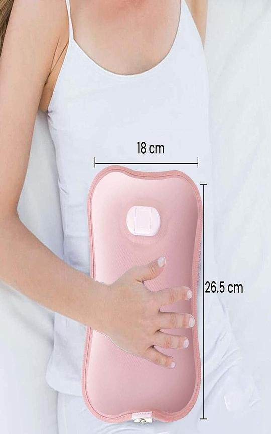 Aelency Hot Water Bag,Electric Heating Pad | 6 Layer Pain Relief Electric Hot Water Bag | Hot Bag | Heating Pad Pain Relief Hot Bag For Period Cramp , Muscles And Body Joints 1 L Hot Water Bag (Pink)-Nlb Ne Premium Hot Bag-17