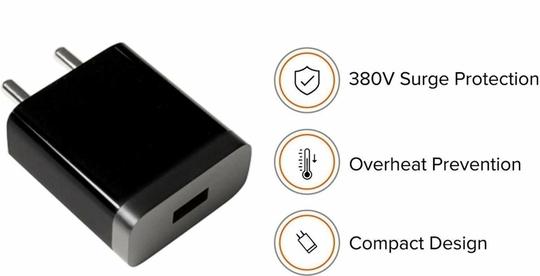Webilla Wall Charger Accessory Combo For Xiaomi Mi4I Mzb4300In (Black)