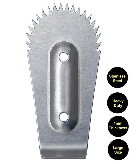 LJL Traders Stainless Coconut Scraper Spare Blade and Screws