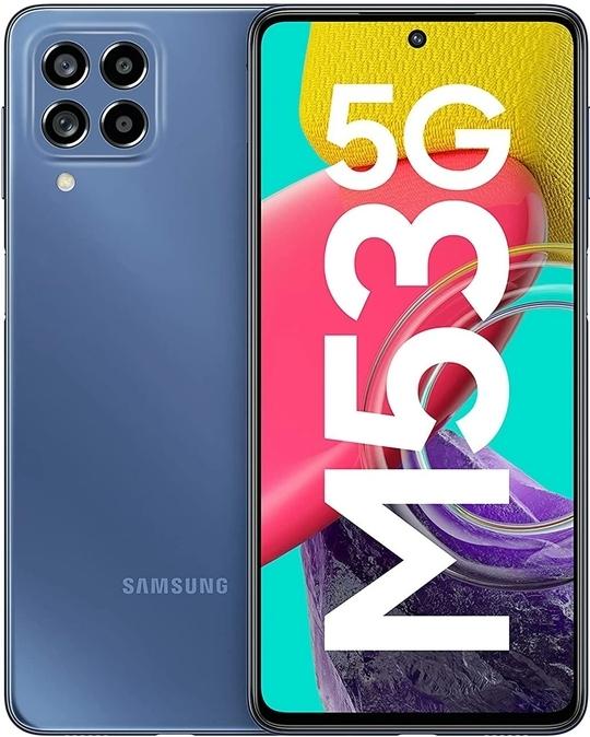 Samsung Galaxy M53 5G, 8GB Ram, 128GB Storage, Deep Ocean Blue, Smartphone