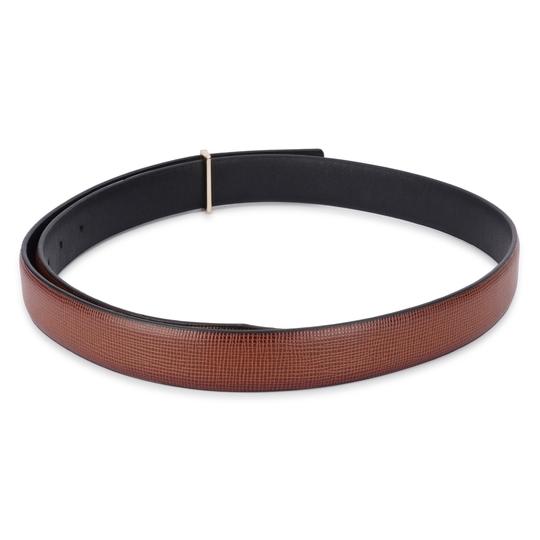 Kastner Mens Tan PU Leather Casual & Formal Belt with Classic Pin Buckle