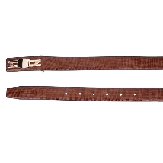 Kastner Mens Tan PU Leather Casual & Formal Belt with Classic Pin Buckle
