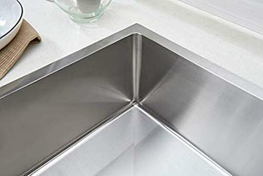 ZAP Extra Premium 305 Grade Stainless Steel Satin Kitchen Sink 24 x 18 x 10 inch