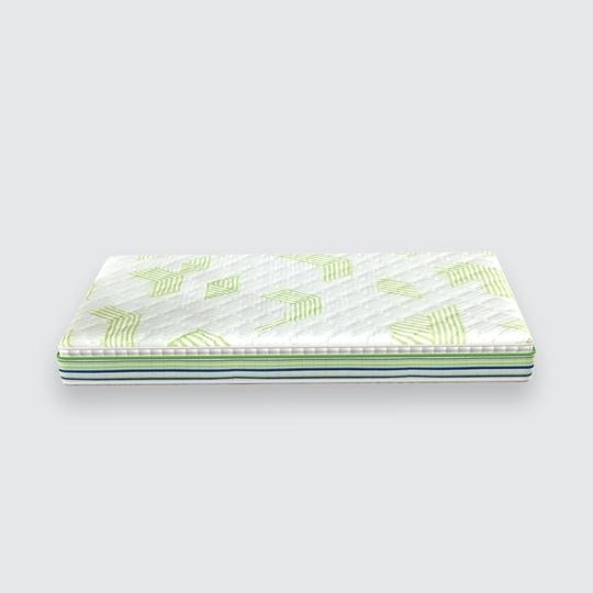 Coirfit  Alovera Spa Pillow Top With SRTX Technology 6 Inch Queen Size Convoluted Foam Mattress (75X66 Inches), 3-Zone Support, Aloe Vera Treated Fabric, with Memory Foam| 15-Year Warranty