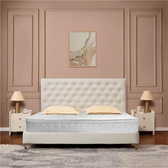 SLEEPSPA AZURE Hotel Comfort Bonnell Spring Mattress - 8 inch, Single (L x W: 78 inch x 36 inch)