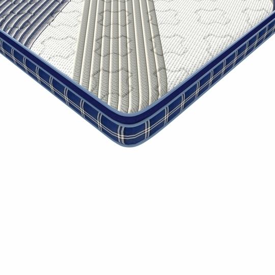 Coirfit CALM Pillow Top With ISPT Technology 6 Inch Single Size Bonnell Spring Mattress (75X35 Inches), Ortho Spring Support, Soft Relax Comfort, with Cool Gel Foam| 7-Year Warranty