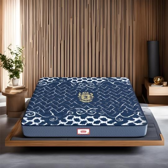 COIRFIT 7-Zone Magno Pocket Pro 8 Inch Double Mattress | 10 Years Warranty |Soft Mattress | Pocket Spring Mattress (78x48x8 Inches, Double Size Mattress,Blue)
