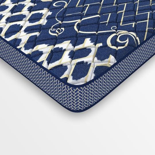 COIRFIT 7-Zone Magno Pocket Pro 8 Inch Double Mattress | 10 Years Warranty |Soft Mattress | Pocket Spring Mattress (78x48x8 Inches, Double Size Mattress,Blue)