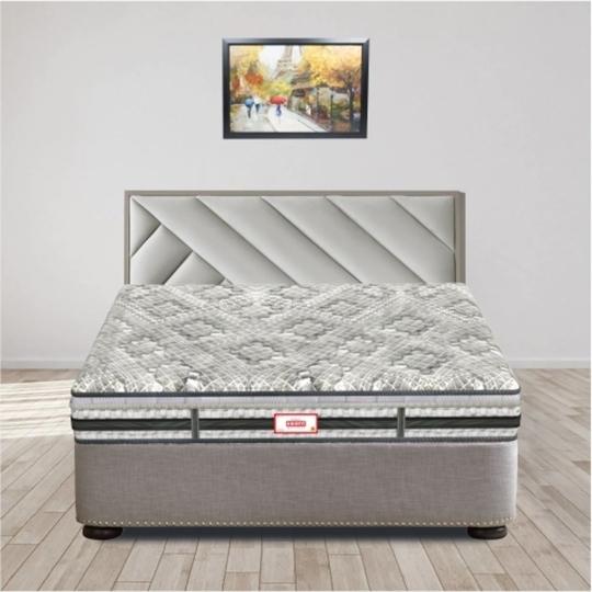 Coirfit Memospa Orthopedic Euro Top With SRTX Technology 6 Inch Single Size Memory Foam Mattress (72X35 Inches), Rebonded Foam Backcare,All Side Quilted,Soft Relax Comfort |15-Year Warranty
