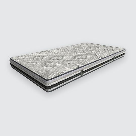 Coirfit Memospa Orthopedic Euro Top With SRTX Technology 6 Inch Single Size Memory Foam Mattress (72X35 Inches), Rebonded Foam Backcare,All Side Quilted,Soft Relax Comfort |15-Year Warranty