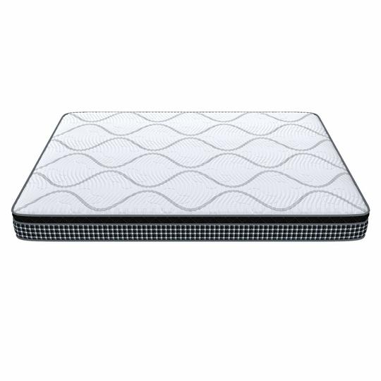 Coirfit RELAX Pillow Top With ISPT Technology 8 Inch King Size Hybrid Memory Foam and Pocket Spring Mattress (72X72 Inches), No Partner Disturbance, Soft Relax Comfort, with PU Foam| 7-Year Warranty