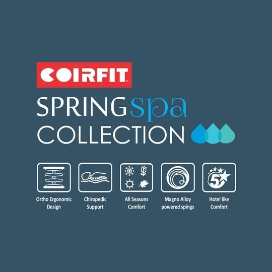 Coirfit RELAX Pillow Top With ISPT Technology 6 Inch Single Size Hybrid Memory Foam and Pocket Spring Mattress (75X42 Inches), No Partner Disturbance, Soft Relax Comfort, with PU Foam| 7-Year Warranty