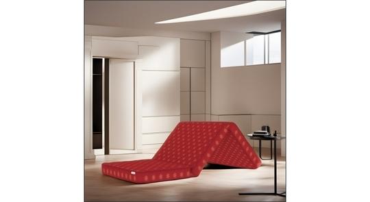 SLEEPSPA SOFT BOUNCE 3-FOLD PREMIUM ORTHOPEDIC DIRECT FROM FACTORY3 inch Single Mattress | 1 Years Warranty | Soft Mattress | High Density (HD) Foam Mattress (78X35X3 Inches, Single Size Mattress, Maroon)
