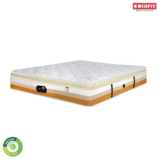 Coirfit Ortho Koil White Nano Spring Single Pocket HR Foam Mattress 78 x 42 x 7 inch