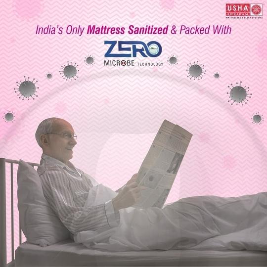 Usha Shriram tru Spring with NPSS Tech. 10 inch Single Mattress | 7 Years Warranty | Firm Mattress | Bonnell Spring

 Mattress (75X35X10 Inches, Single Size Mattress, Red)