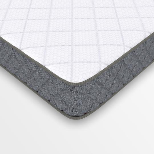 COIRFIT Twin Plus 5-Zone I-shape Tech.10 inch Queen Mattress | 10 Years Warranty | Medium Soft
 | Memory Foam Mattress (75X60X10 Inches, Queen Size Mattress, White)