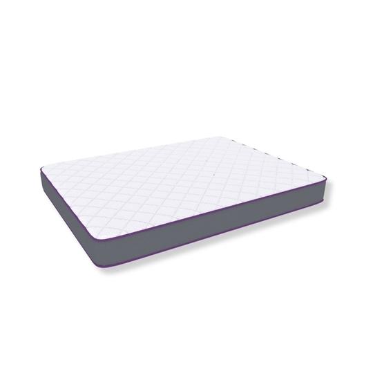 Usha Shriram 7-Zone With Posture Contour Tech. 5 inch King Mattress | 10 Years Warranty | Dual Mattress |High Resilience (HR) Foam (72X70X5 Inches, King Size Mattress, White)