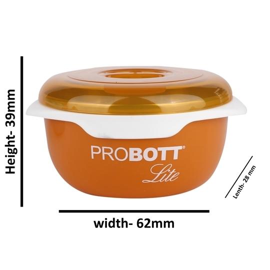 PROBOTT LITE Stainless Steel MUNCHY Lunch Box Household Container PBH 6016 - Orange