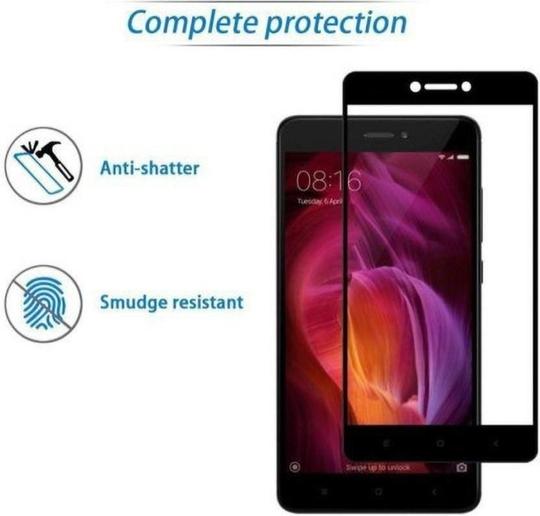 Hot Selling Edge To Edge Tempered Glass for Mi Redmi Note 4  |Pack of 1
