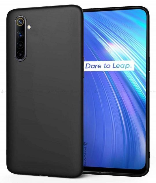 Hot Selling Back Cover for Realme 6 | Realme 6i  |  Grip Case | Silicon | Pack of: 1