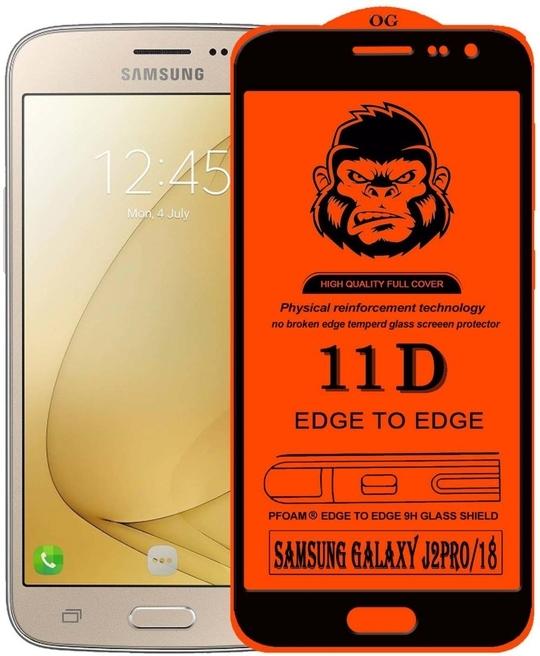 Hot Selling Edge To Edge Tempered Glass for Samsung Galaxy J2 Pro  |Pack of 1