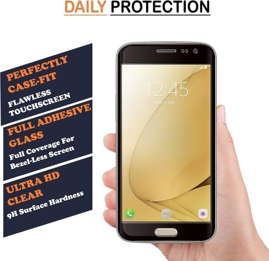 Hot Selling Edge To Edge Tempered Glass for Samsung Galaxy J2 Pro  |Pack of 1