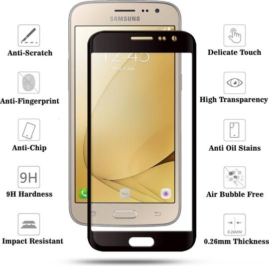 Hot Selling Edge To Edge Tempered Glass for Samsung Galaxy J2 Pro  |Pack of 1