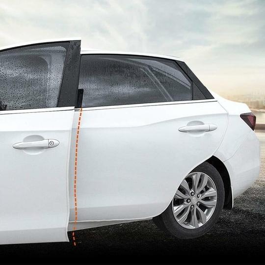 Care N Made ( White) U Shape Edge Trim Rubber Strip Seal Protector Car Door Edge Guards for Most Cars ( 16 ft/5 m ) Compatible with  Mercedes-Benz GL-Class