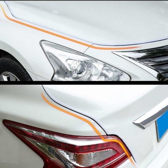 Care N Made ( White) U Shape Edge Trim Rubber Strip Seal Protector Car Door Edge Guards for Most Cars ( 16 ft/5 m ) Compatible with  Mercedes-Benz GL-Class