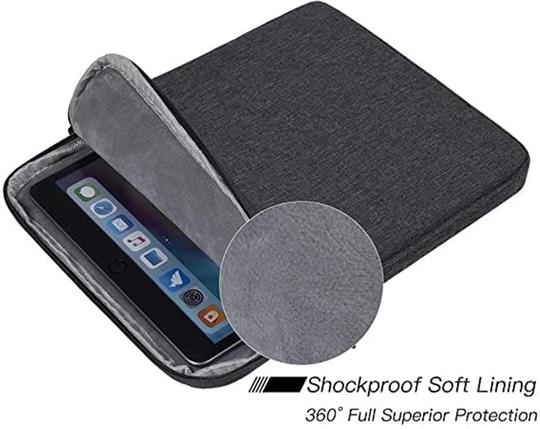 ProElite Tablet Sleeve Case Cover for 12" to 13" Tablets for Samsung Galaxy Tab S7 Plus/S8 Plus/S7 Fe 12.4", Apple iPad Pro 12.9",Lenovo Tab P12, Microsoft Surface Pro 4/5/6/7/8/9, Lavender