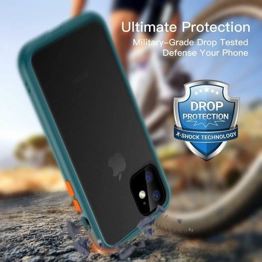 Eller Sante Green iPhone 11 Translucent Armor Mobile Cover Case