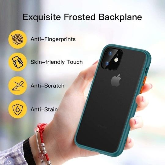 Eller Sante Green iPhone 11 Translucent Armor Mobile Cover Case