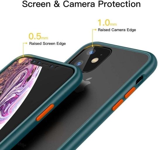 Eller Sante Green iPhone 11 Translucent Armor Mobile Cover Case