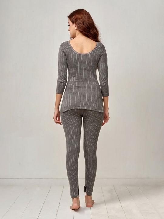 Lux Inferno Women Long & Trouser 1Set(CHARCOAL)