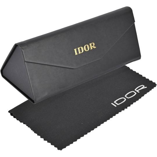 IDOR Polarized Retro Square Full Frame Black Sunglasses Men & Boys | 5004-C1
