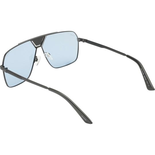 IDOR UV Protection Retro Square Full Frame Blue Sunglasses Men & Boys | 3338-C4